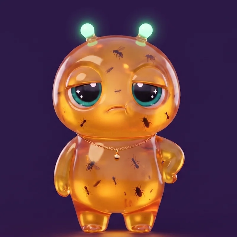 Amber Honey - Born in ancient tree resin hardened over millions of years