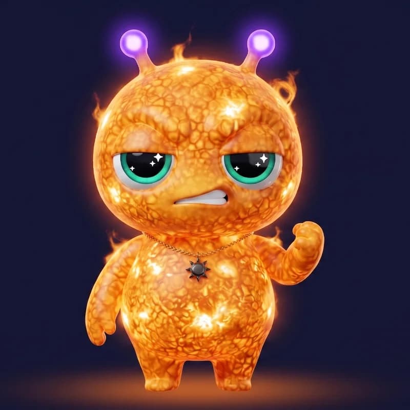 Solar Flare - Born on the surface of a young star